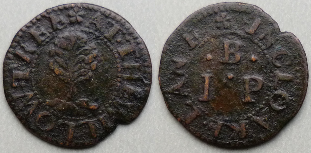 Cloak Lane, I B (P) AT THE WILLOW TREE farthing